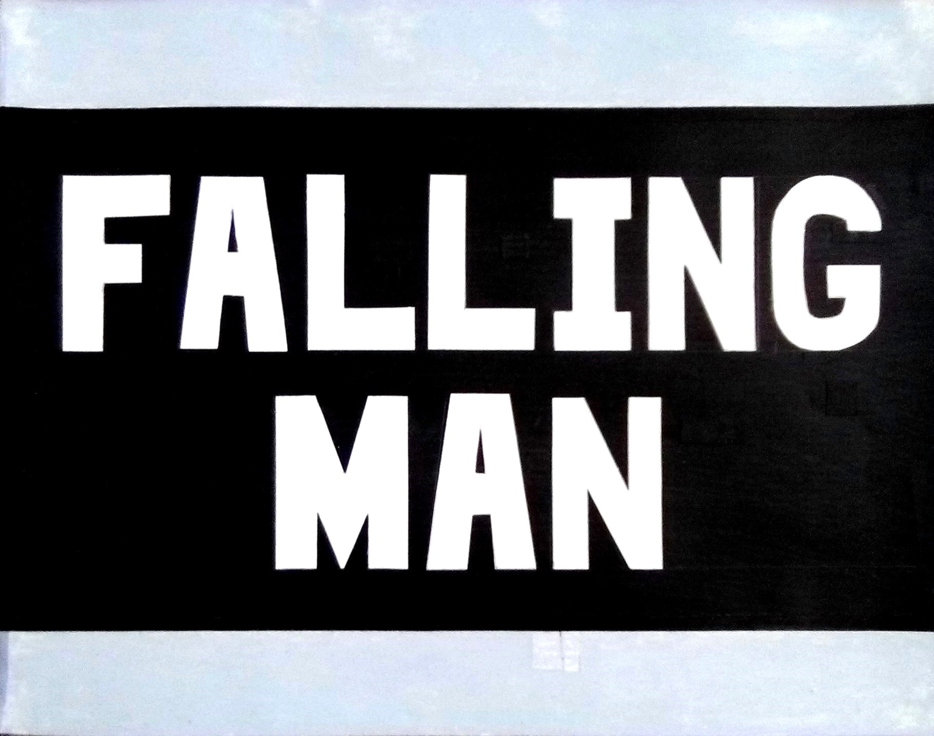 This is the name of a photograph of a man leaping from one of the towers on 9/11.  It is the only picture of a person dying onthat day.