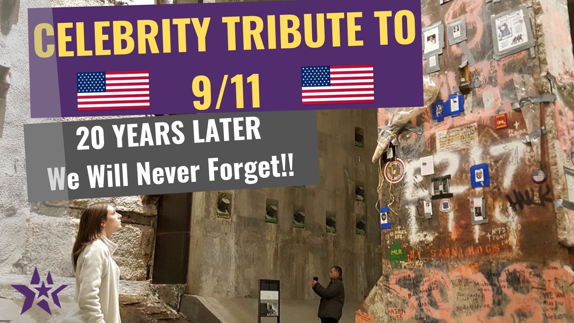 CELEBRITY TRIBUTE TO 9/11 - 20 YEARS LATER - https://youtu.be/bNIflhQG2aw