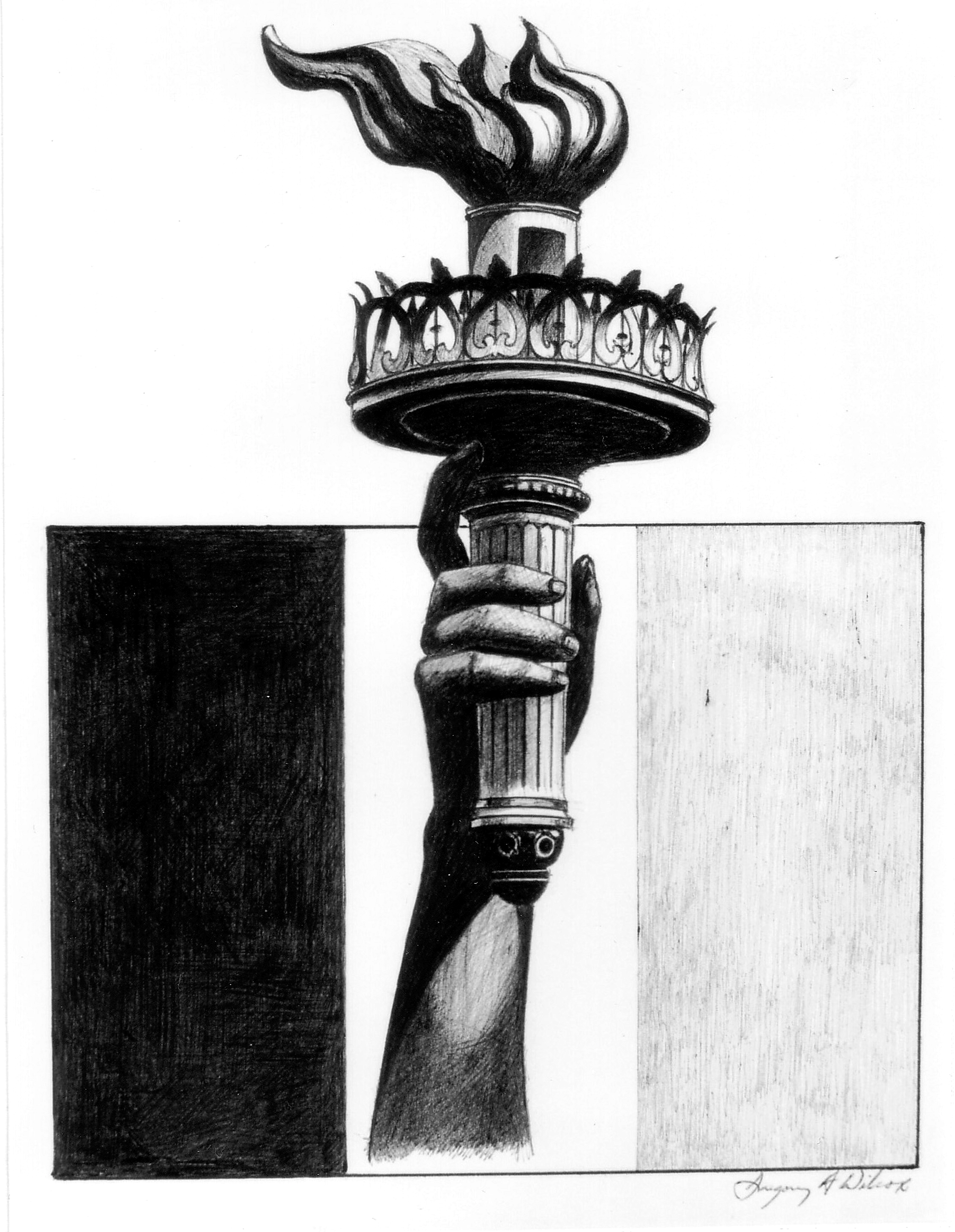 Statue of Liberty Drawing