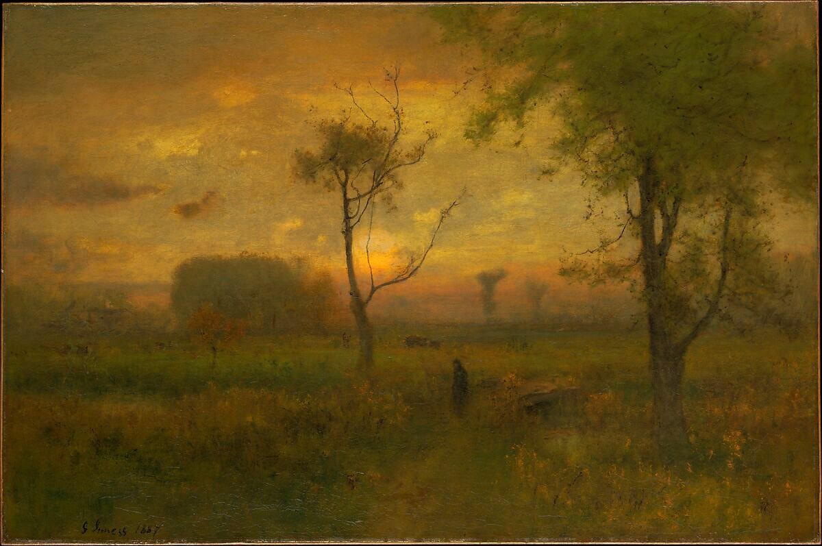 George Inness, "Sunrise," 1887