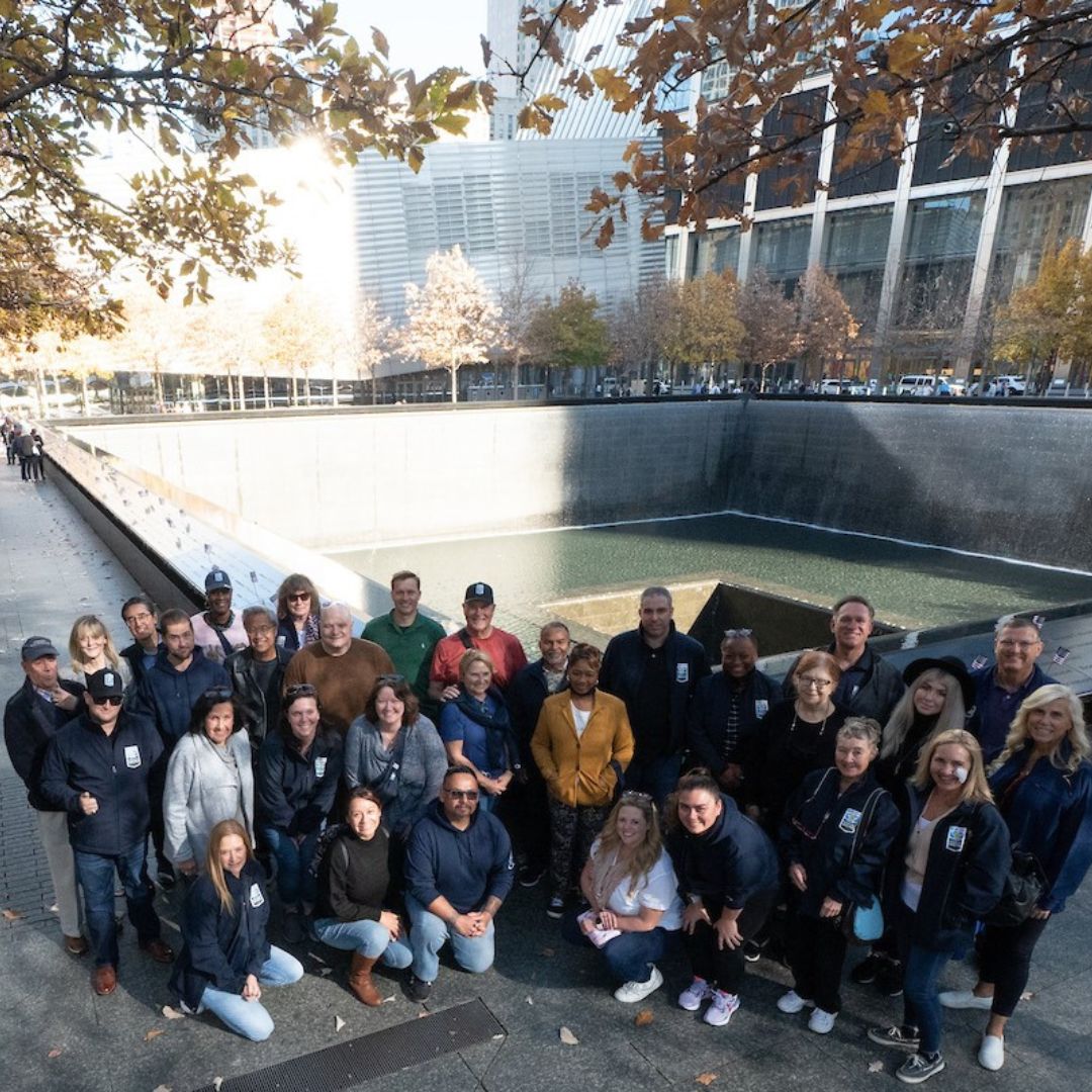 UCLA Health Operation Mend team members at the Memorial