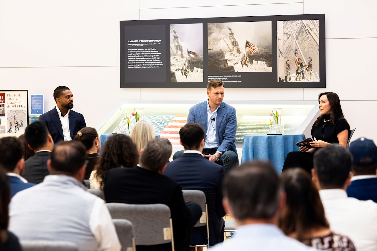 Visionary James Dowdell at a FDNY FF visit class 