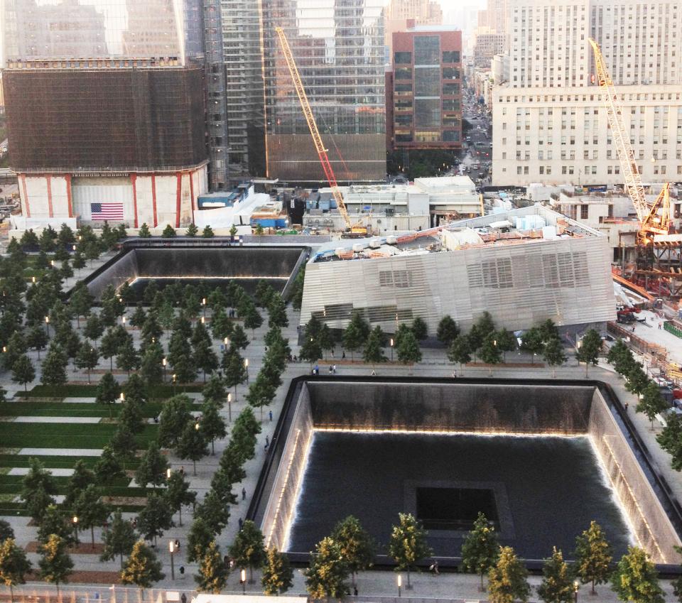 The 9/11 Memorial (File photo/Staff) blog_MemorialOverlook2.jpg